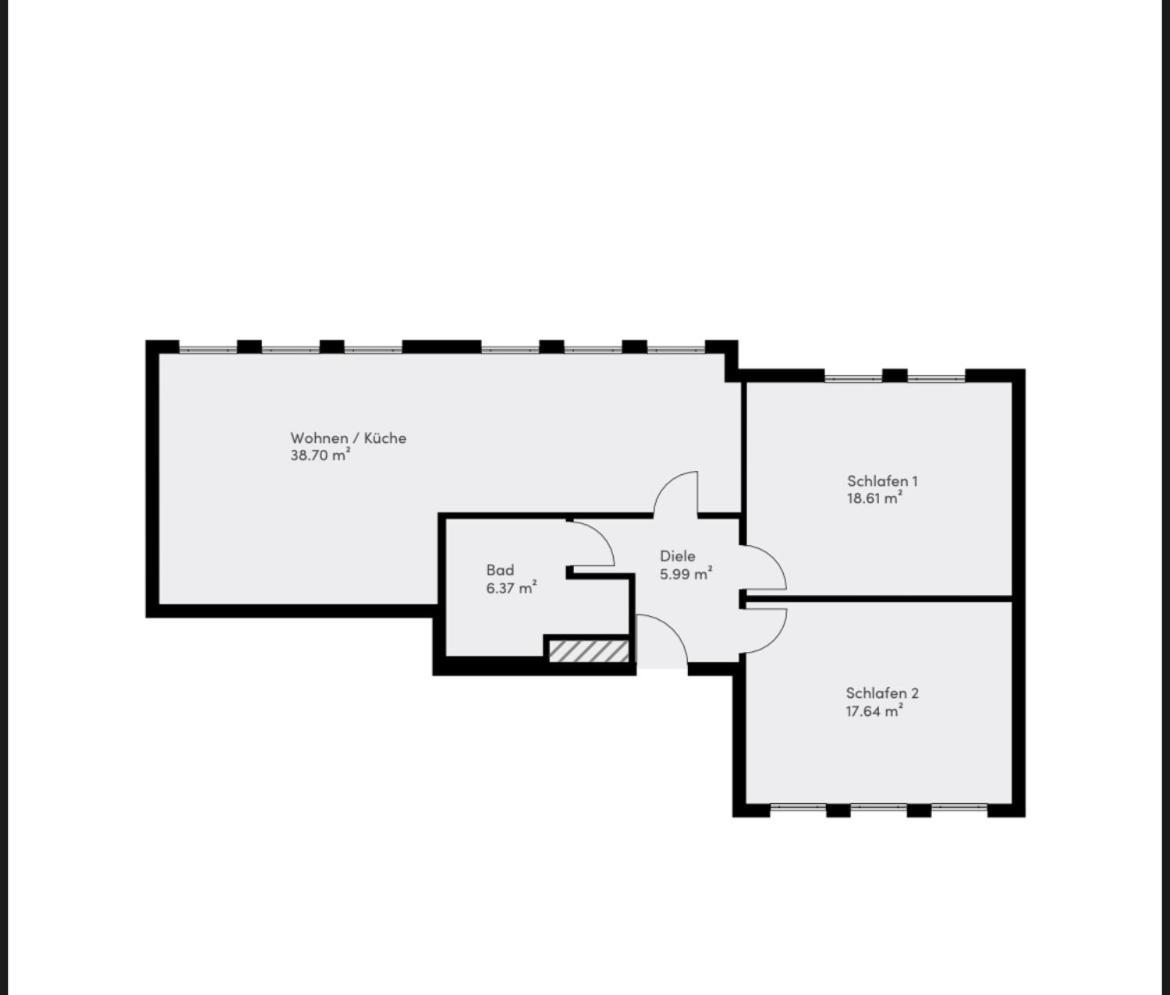 Kaza Guesthouse, Centrally Located 2 & 3 Bedroom In Augsburg